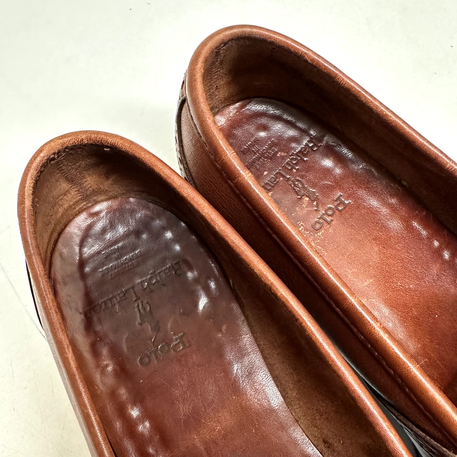 Euc Rancourt & Co. X Polo Ralph Lauren Penny Loafers Brogued Made In Maine Usa 9 — image 8 of 8